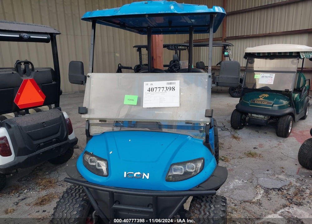 2021 ICON GOLF CART VIN: LTA0041622
