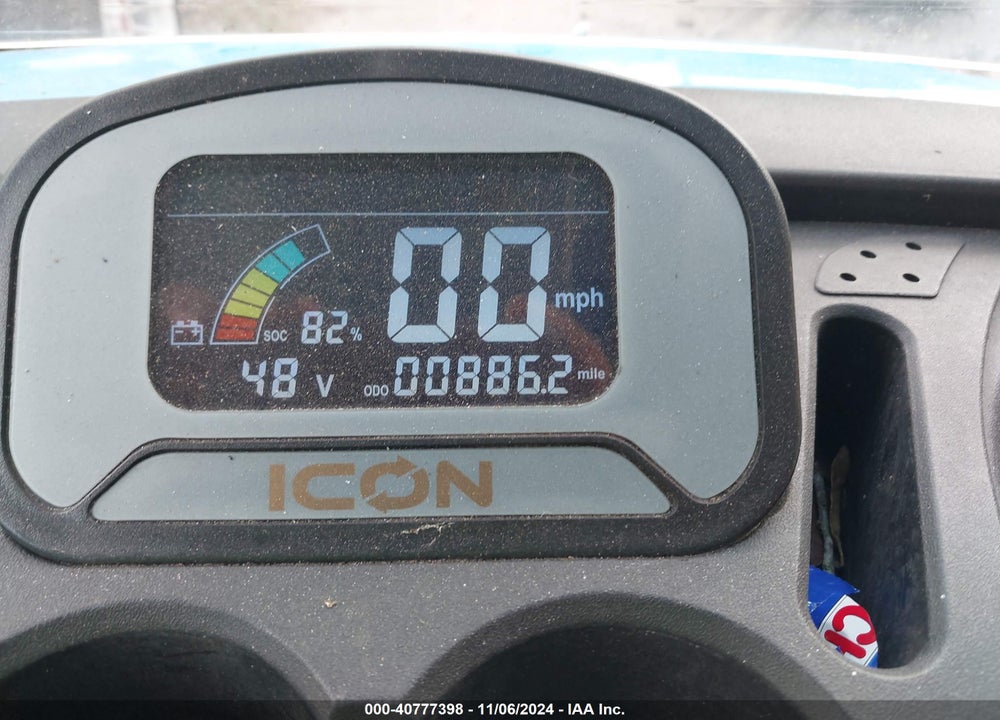 2021 ICON GOLF CART VIN: LTA0041622