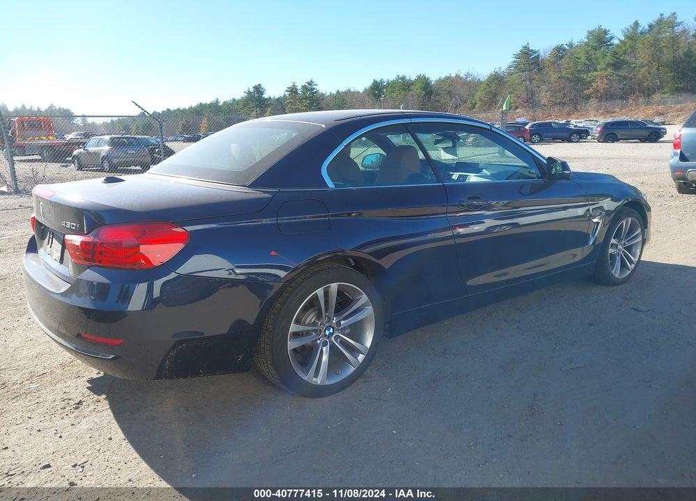 2017 BMW 430I XDRIVE VIN: WBA4U9C53H5D44258