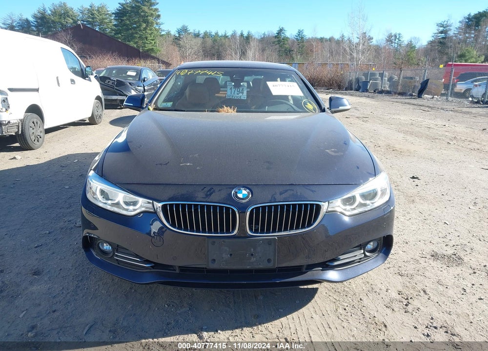 2017 BMW 430I XDRIVE VIN: WBA4U9C53H5D44258