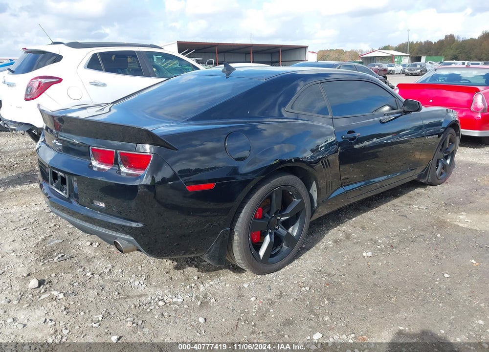 2011 CHEVROLET CAMARO 2LT VIN: 2G1FC1EDXB9160049