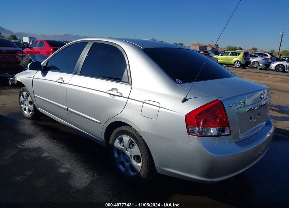 2008 KIA SPECTRA EX VIN: KNAFE122485579649
