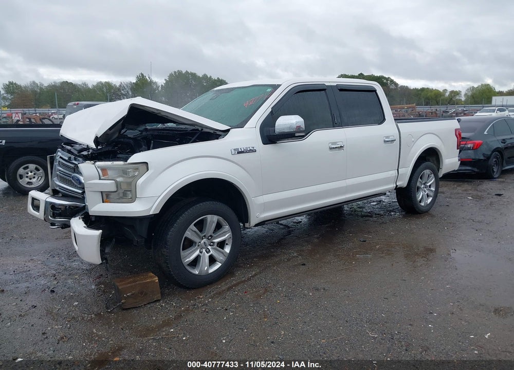 2016 FORD F-150 PLATINUM VIN: 1FTEW1EF8GFC12417