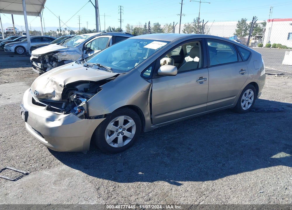 2008 TOYOTA PRIUS VIN: JTDKB20U087778884