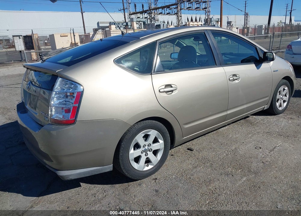 2008 TOYOTA PRIUS VIN: JTDKB20U087778884