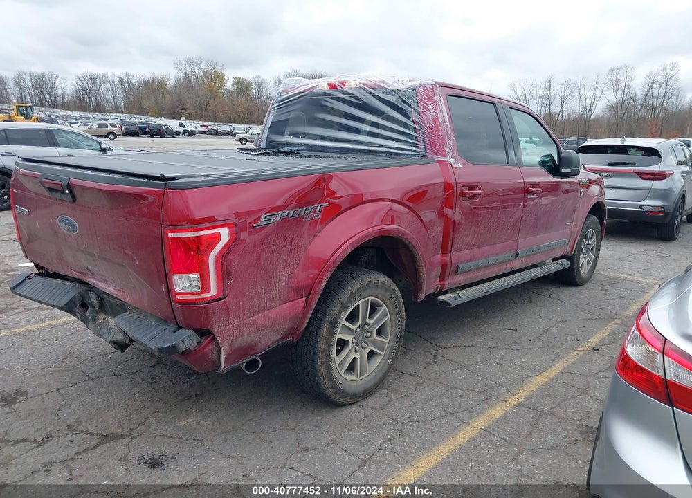 2017 FORD F-150 XLT VIN: 1FTEW1EP2HFC34178