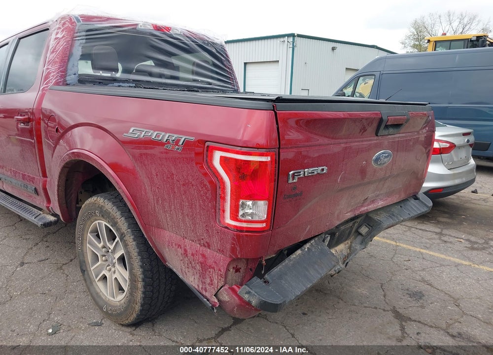 2017 FORD F-150 XLT VIN: 1FTEW1EP2HFC34178
