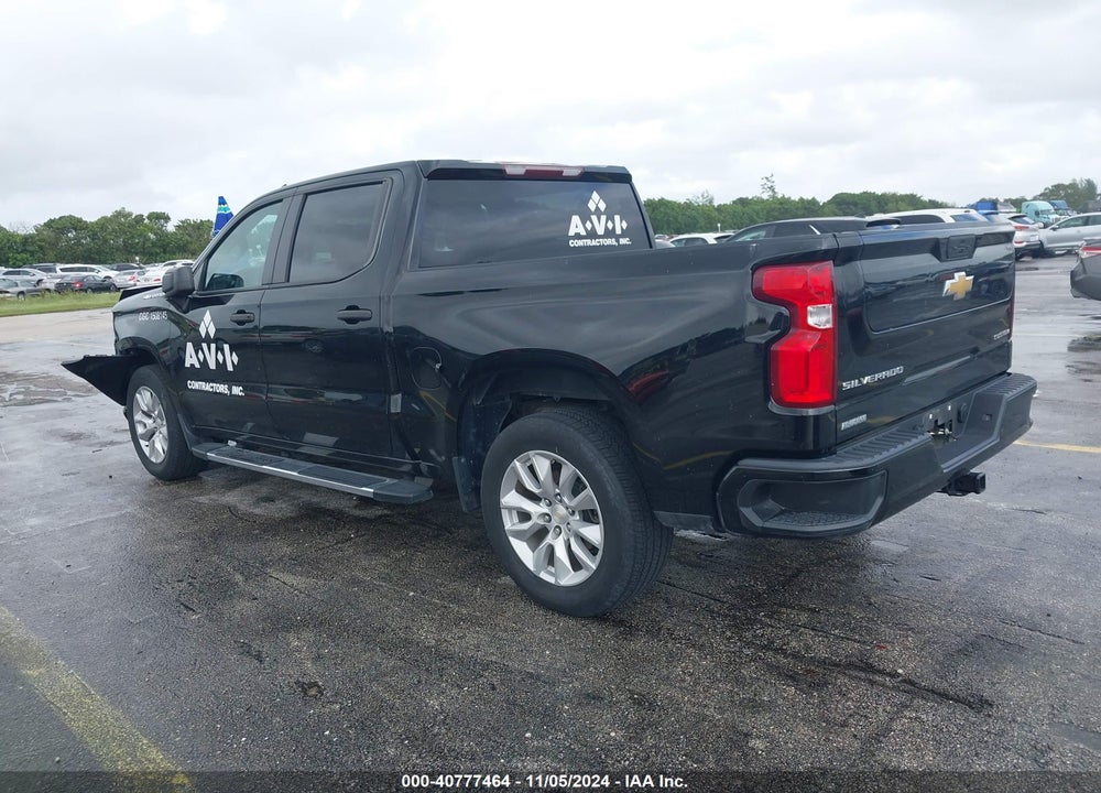 2021 CHEVROLET SILVERADO 1500 2WD SHORT BED CUSTOM VIN: 3GCPWBEK8MG421758