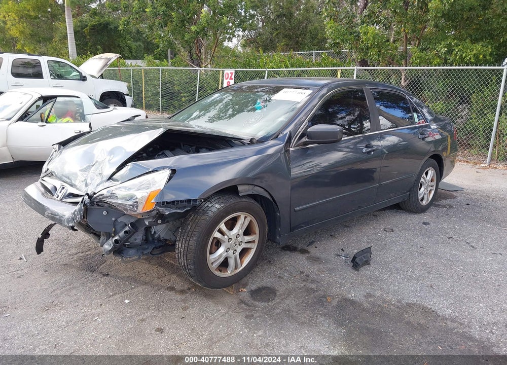 2007 HONDA ACCORD 2.4 EX VIN: 1HGCM56727A094164