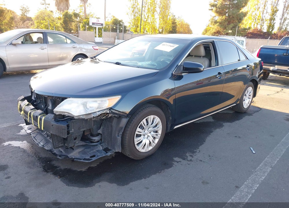 2013 TOYOTA CAMRY LE VIN: 4T1BF1FK5DU257610