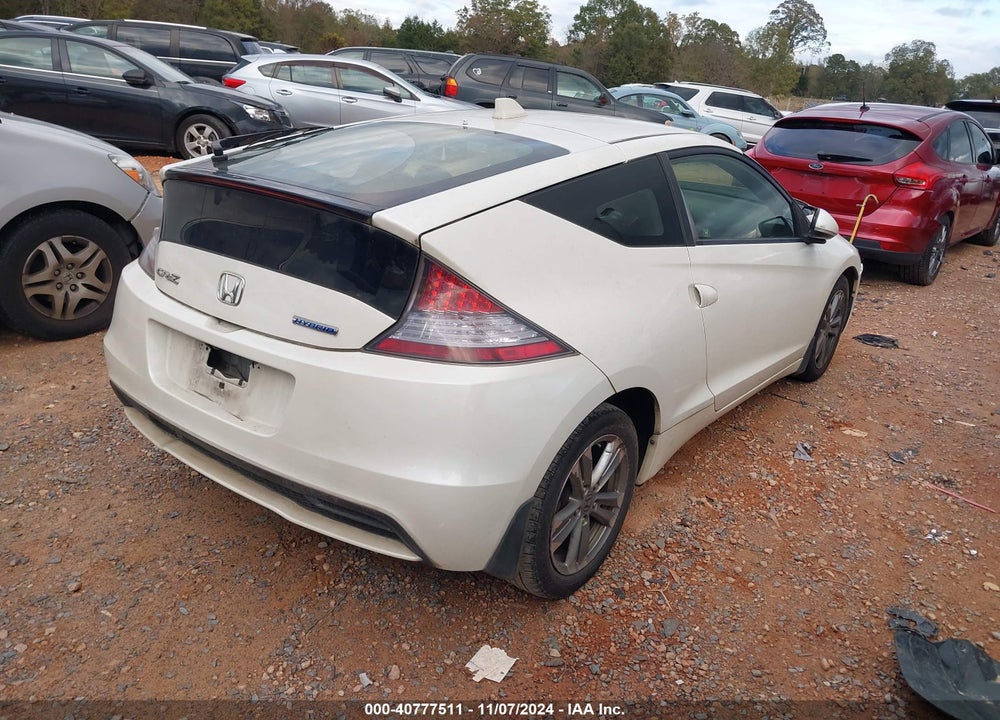 2013 HONDA CR-Z VIN: JHMZF1D48DS000152