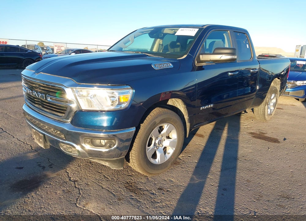 2020 RAM 1500 BIG HORN 4X4 6'4 BOX VIN: 1C6SRFBT0LN121859