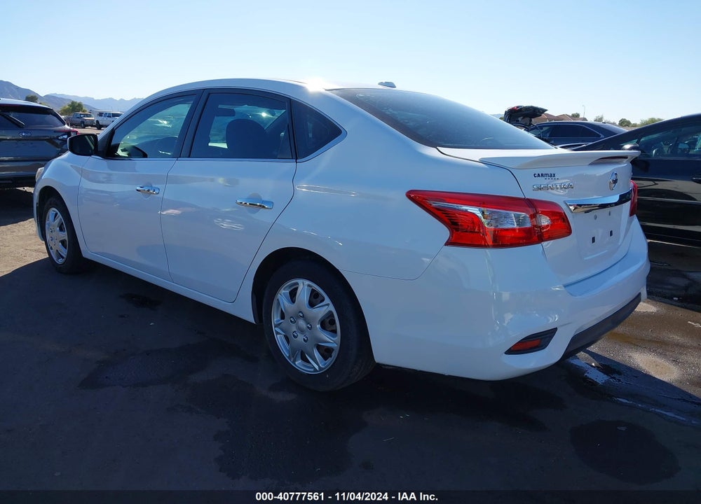 2017 NISSAN SENTRA SV VIN: 3N1AB7AP9HY391513