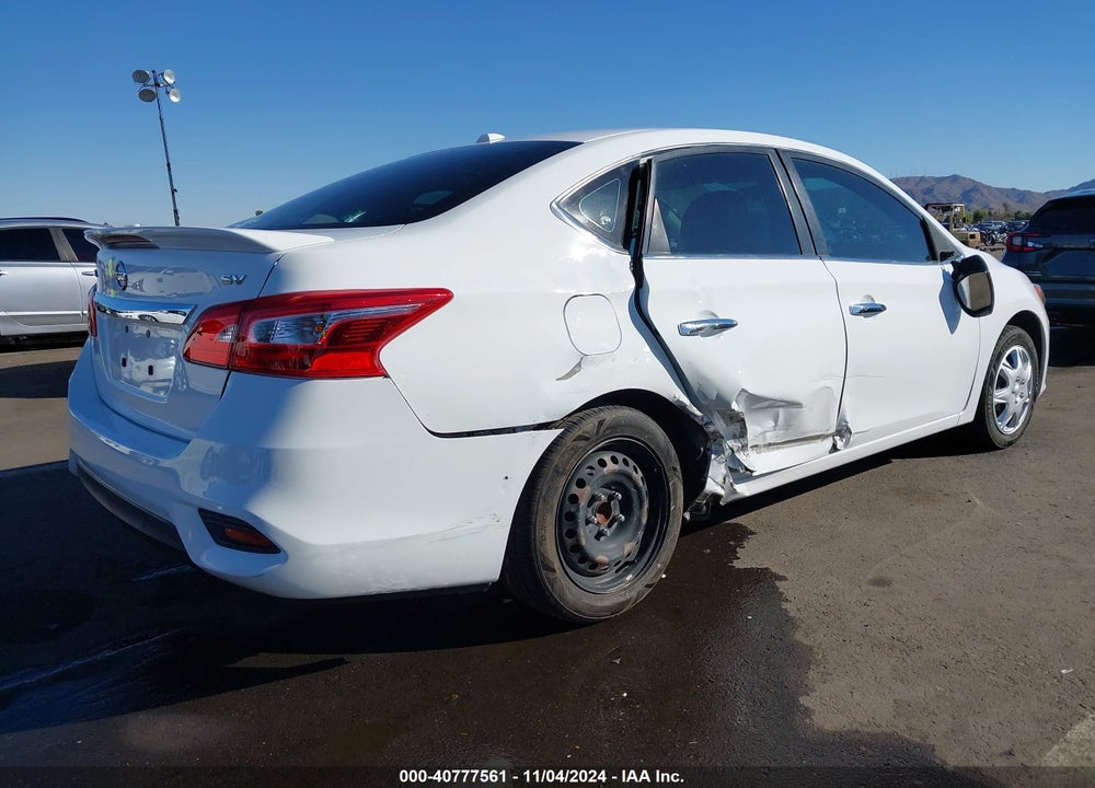 2017 NISSAN SENTRA SV VIN: 3N1AB7AP9HY391513