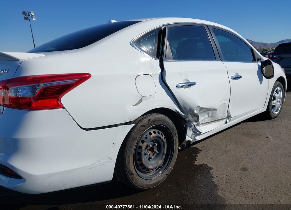 2017 NISSAN SENTRA SV VIN: 3N1AB7AP9HY391513