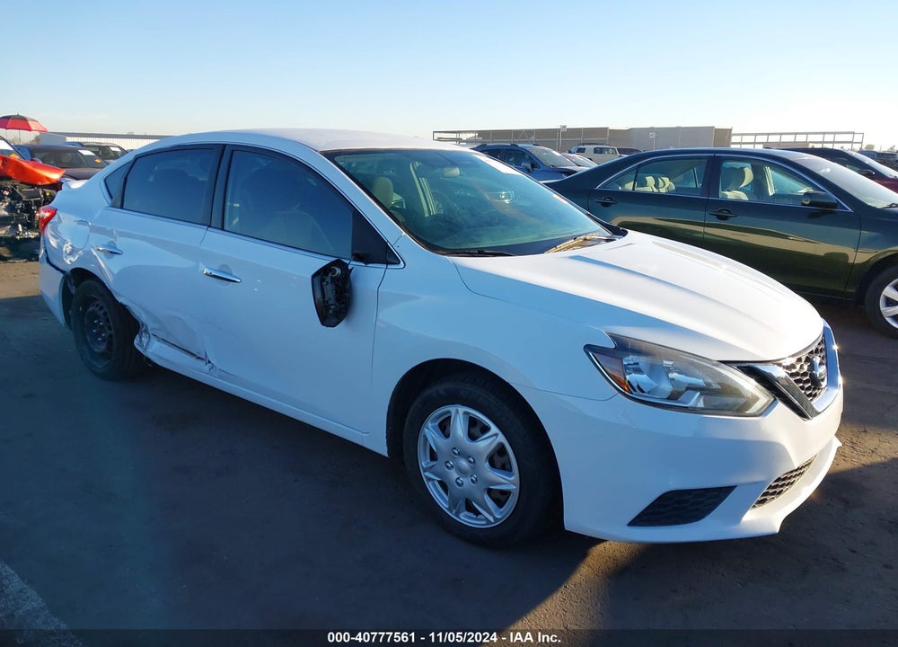 2017 NISSAN SENTRA SV VIN: 3N1AB7AP9HY391513