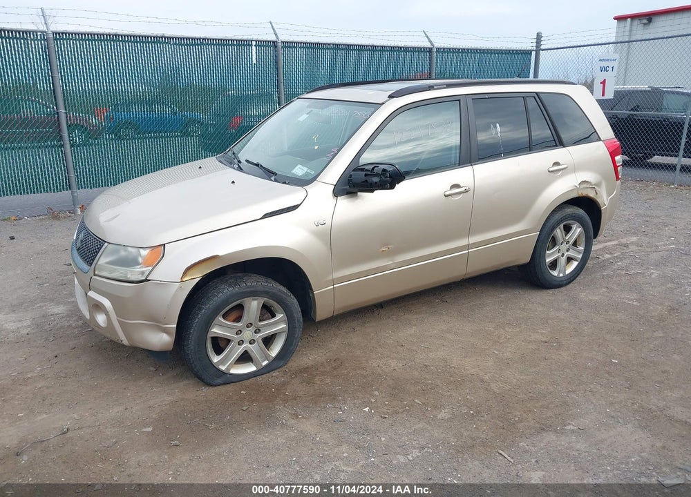 2007 SUZUKI GRAND VITARA LUXURY VIN: JS3TD947X74200921
