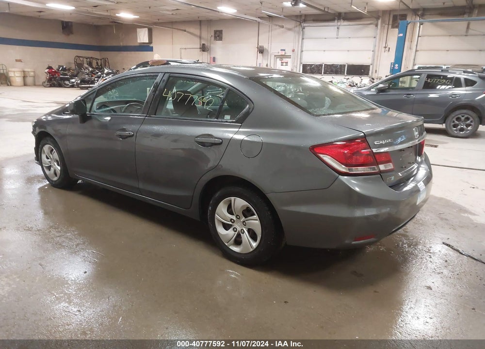 2013 HONDA CIVIC LX VIN: 2HGFB2F53DH593875