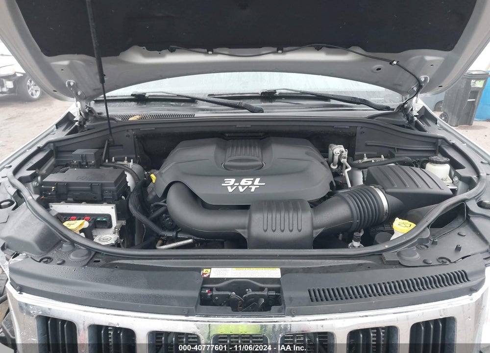 2012 JEEP GRAND CHEROKEE VIN: 1C4RJFAGXCC221661