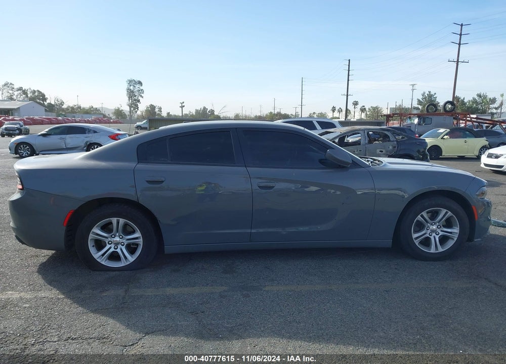 2019 DODGE CHARGER SXT RWD VIN: 2C3CDXBG0KH720132