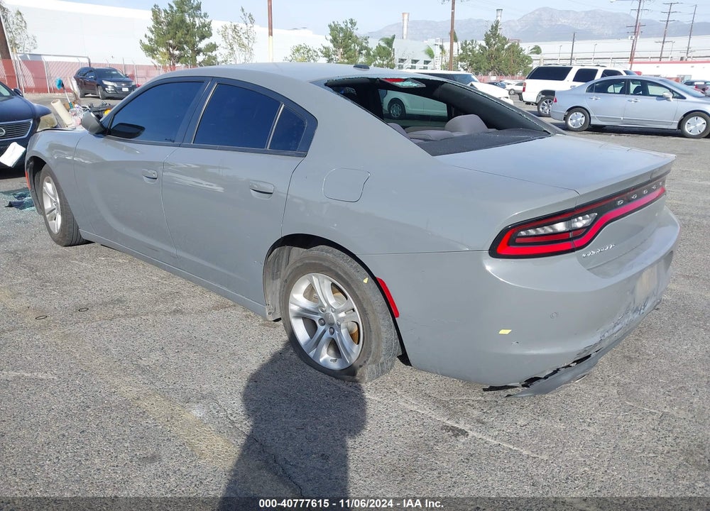 2019 DODGE CHARGER SXT RWD VIN: 2C3CDXBG0KH720132