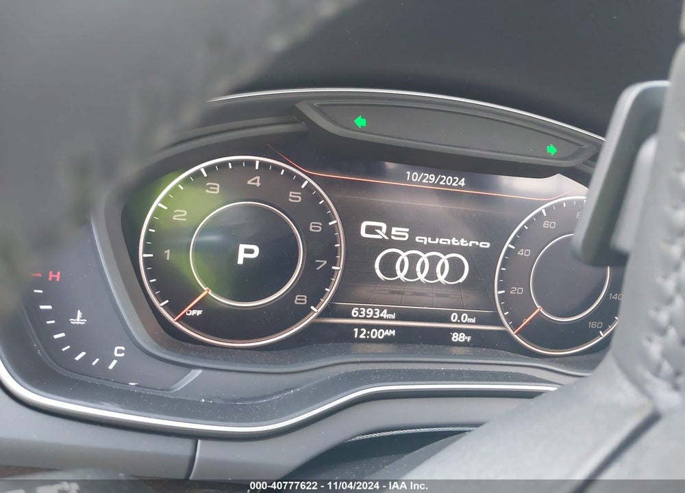 2019 AUDI Q5 45 PREMIUM VIN: WA1BNAFY9K2079280