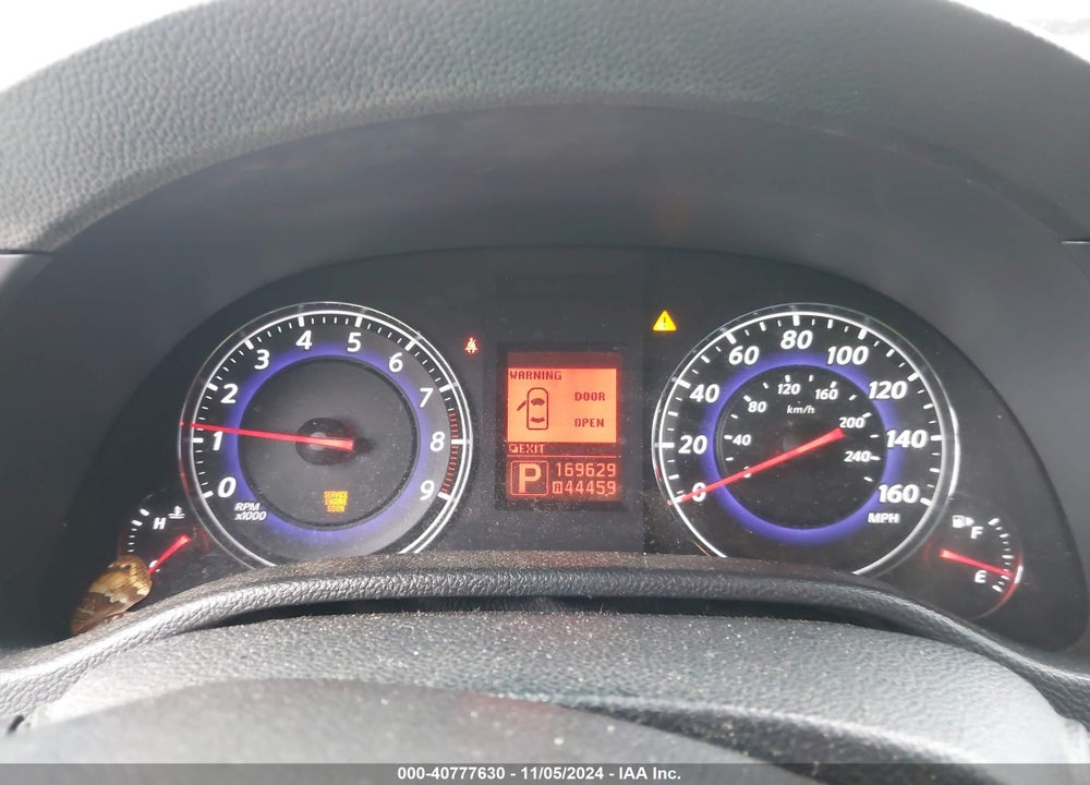 2009 INFINITI G37 JOURNEY VIN: JNKCV64E39M606517