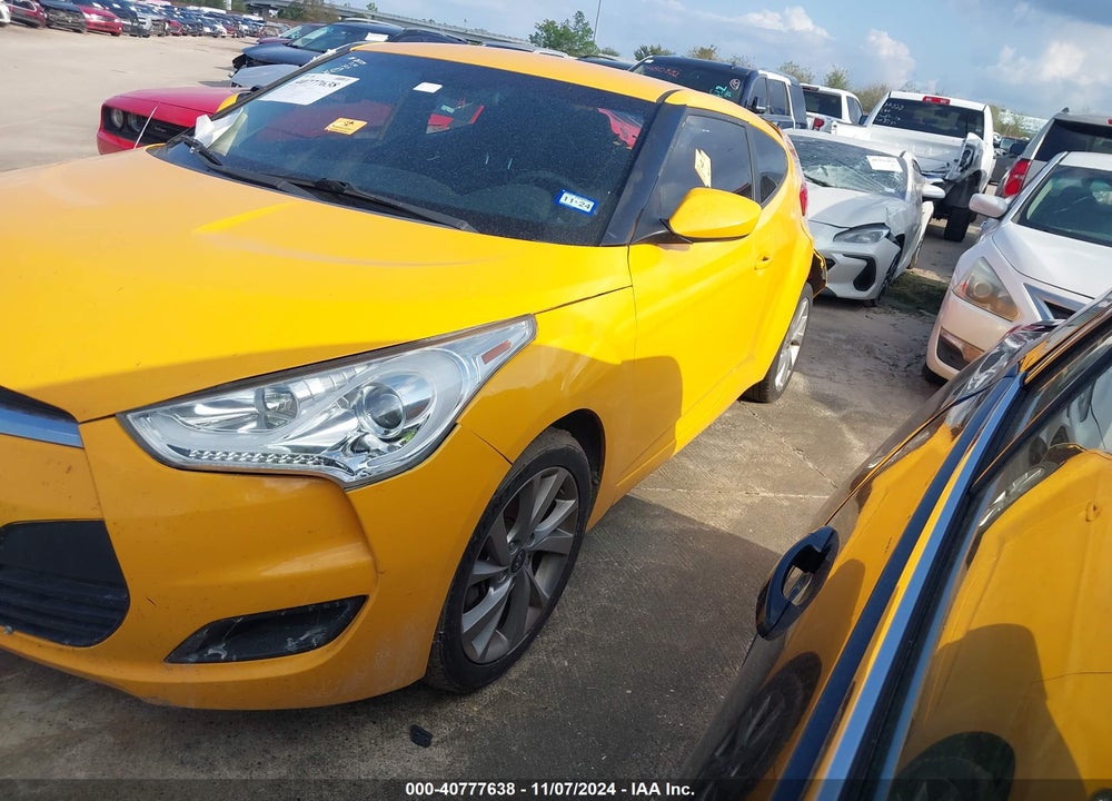 2016 HYUNDAI VELOSTER VIN: KMHTC6ADXGU273616