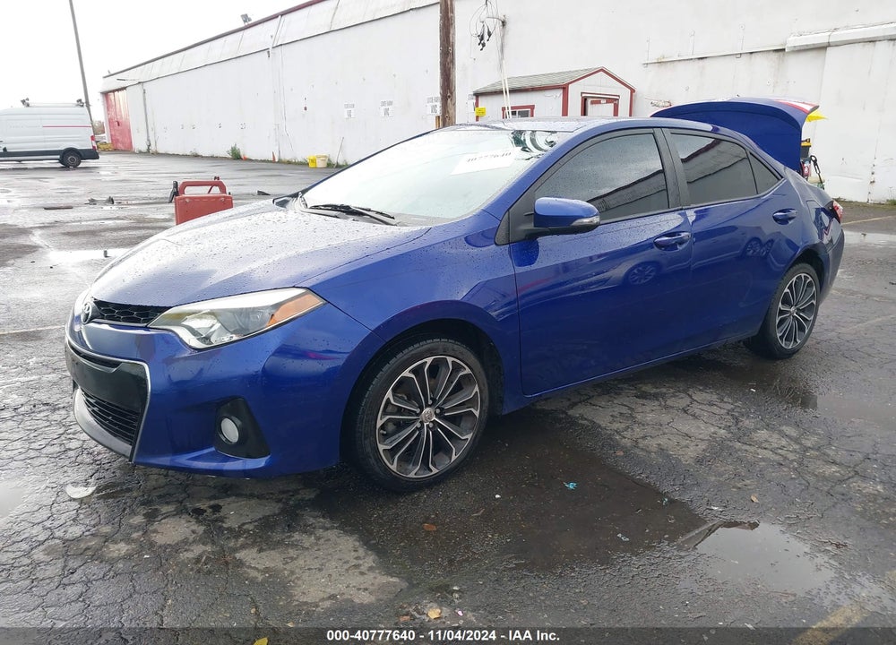 2014 TOYOTA COROLLA S PLUS VIN: 2T1BURHE0EC037094