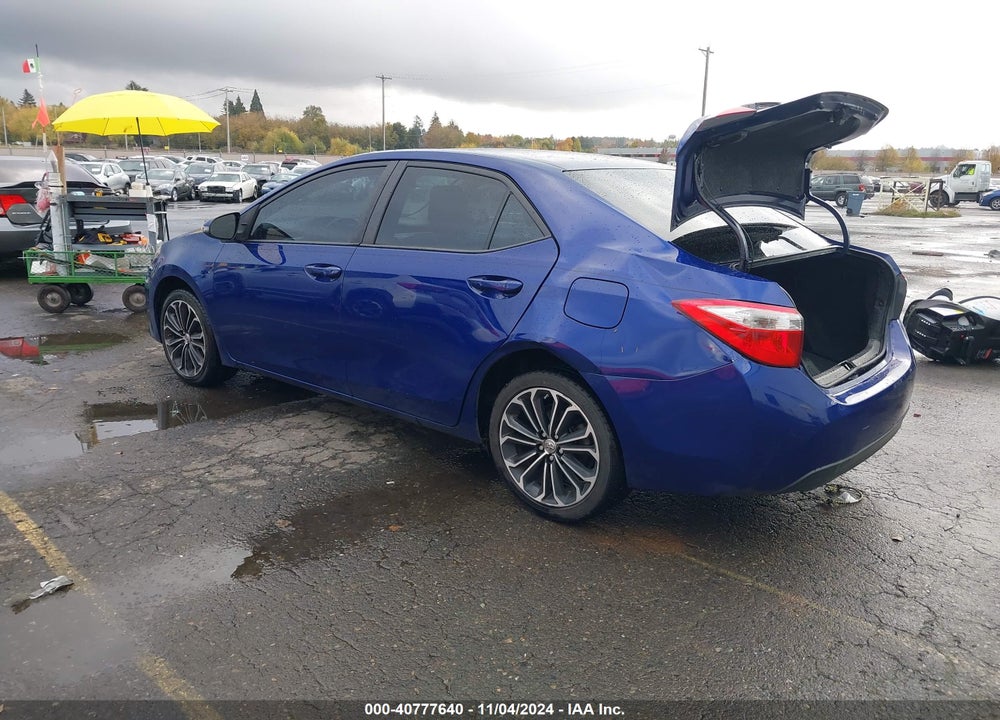 2014 TOYOTA COROLLA S PLUS VIN: 2T1BURHE0EC037094