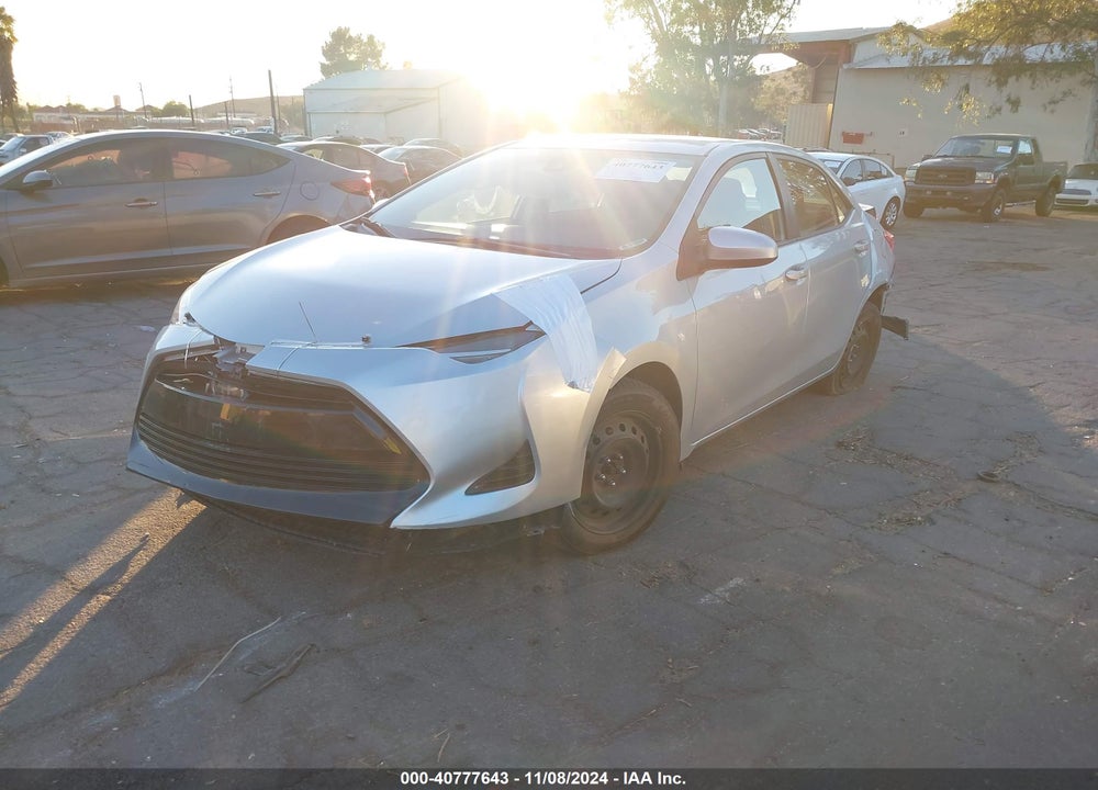 2017 TOYOTA COROLLA LE VIN: 5YFBURHE2HP608685
