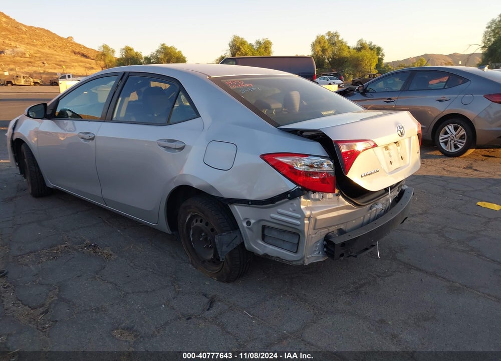 2017 TOYOTA COROLLA LE VIN: 5YFBURHE2HP608685