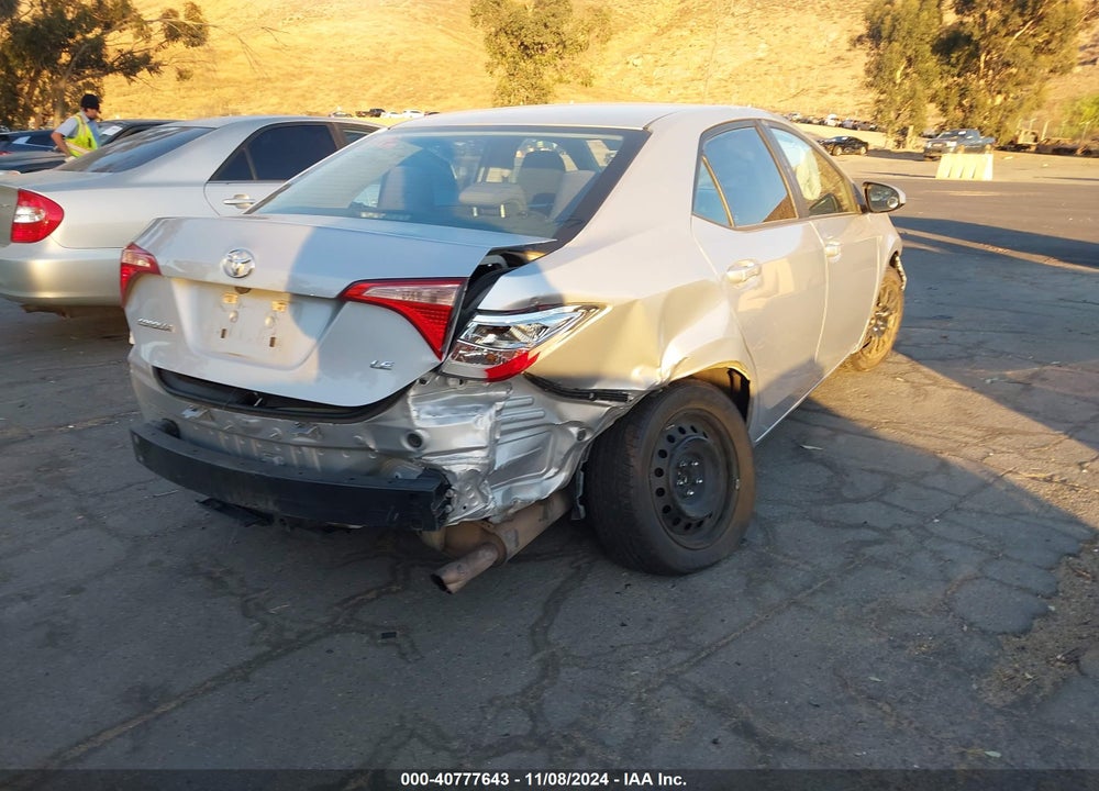 2017 TOYOTA COROLLA LE VIN: 5YFBURHE2HP608685