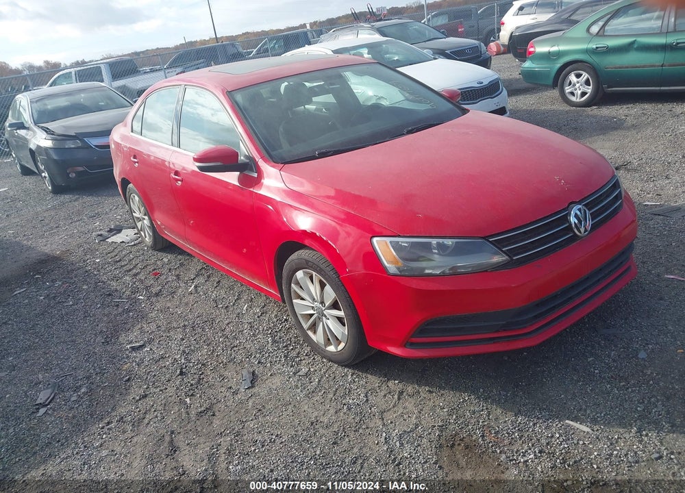2015 VOLKSWAGEN JETTA 1.8T SE VIN: 3VWD17AJ0FM400643