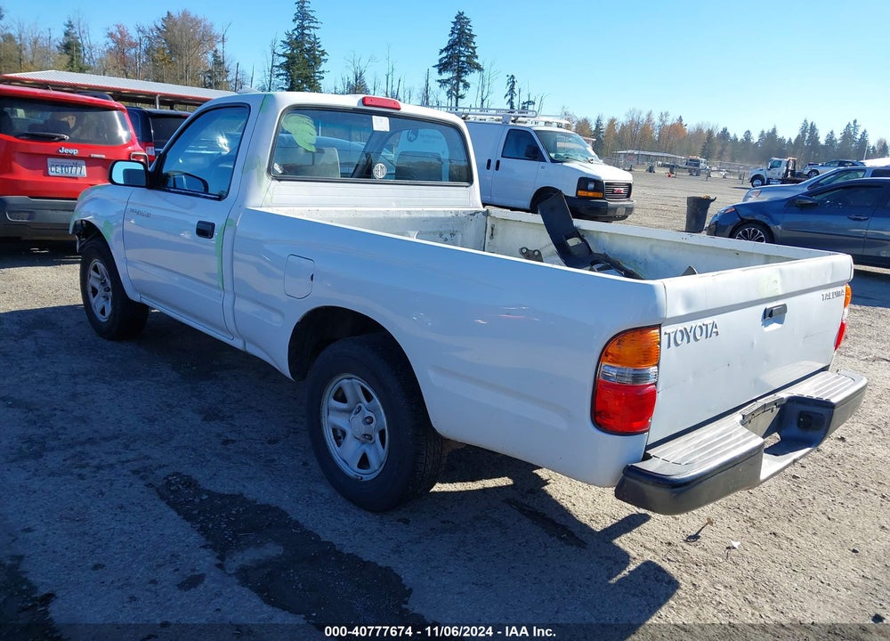 2001 TOYOTA TACOMA VIN: 5TENL42N31Z806445