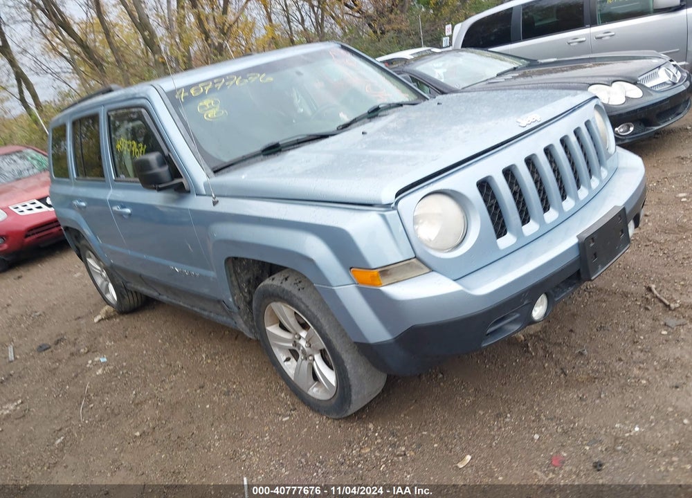 2013 JEEP PATRIOT LATITUDE VIN: 1C4NJPFB7DD192536
