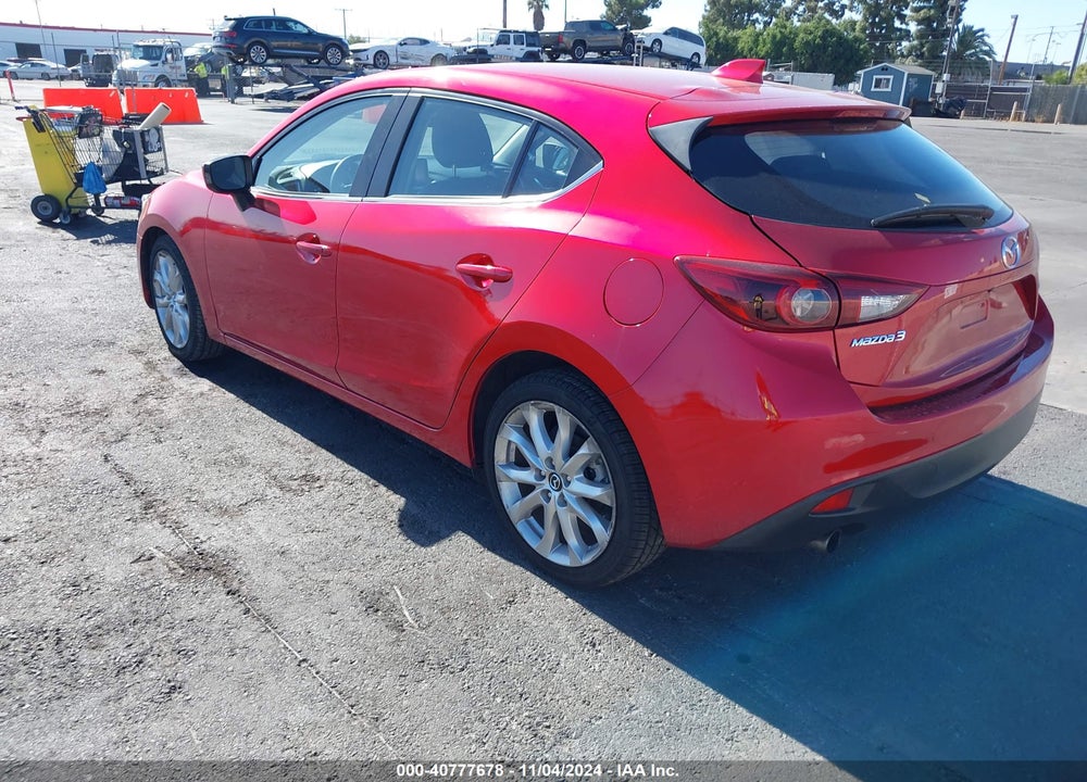 2014 MAZDA 3 S GRAND TOURING VIN: JM1BM1M35E1104119