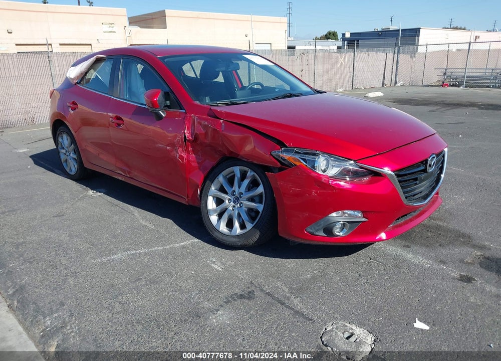 2014 MAZDA 3 S GRAND TOURING VIN: JM1BM1M35E1104119