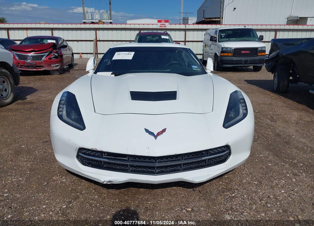 2016 CHEVROLET CORVETTE STINGRAY VIN: 1G1YB2D73G5104956