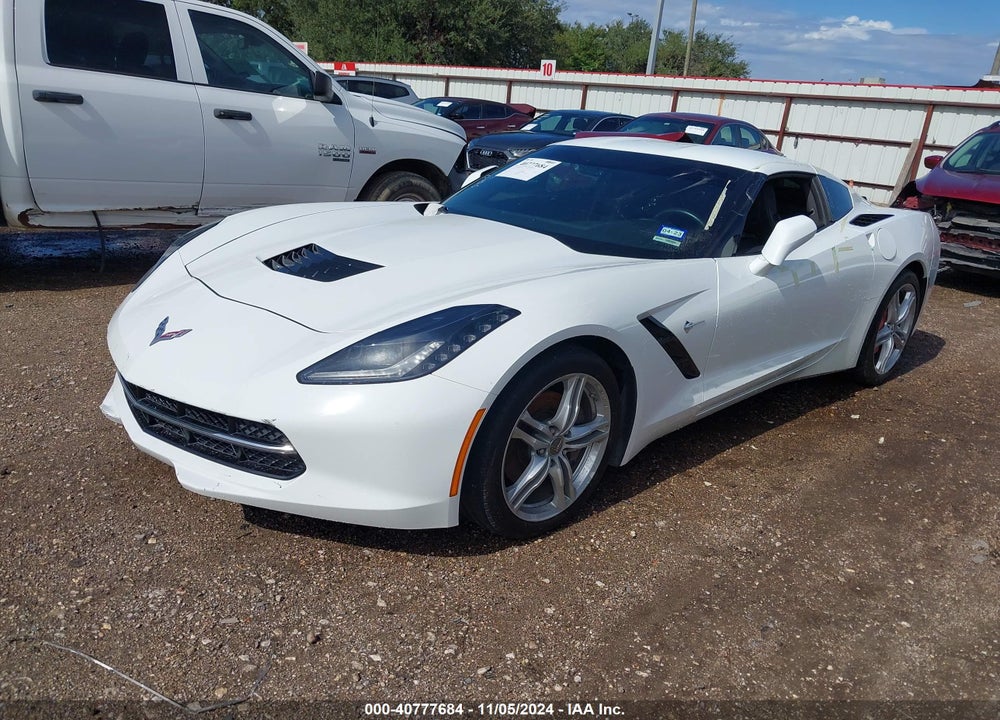 2016 CHEVROLET CORVETTE STINGRAY VIN: 1G1YB2D73G5104956