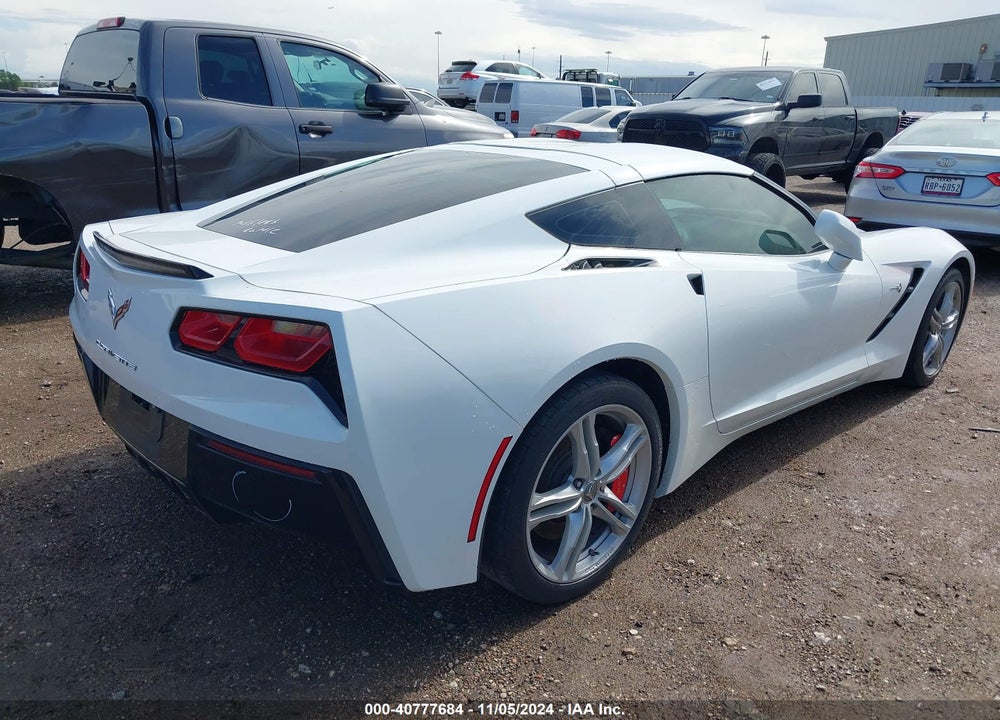 2016 CHEVROLET CORVETTE STINGRAY VIN: 1G1YB2D73G5104956