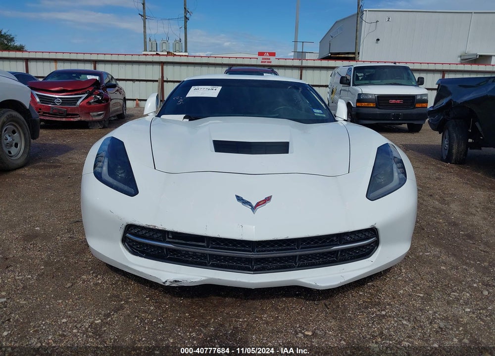 2016 CHEVROLET CORVETTE STINGRAY VIN: 1G1YB2D73G5104956