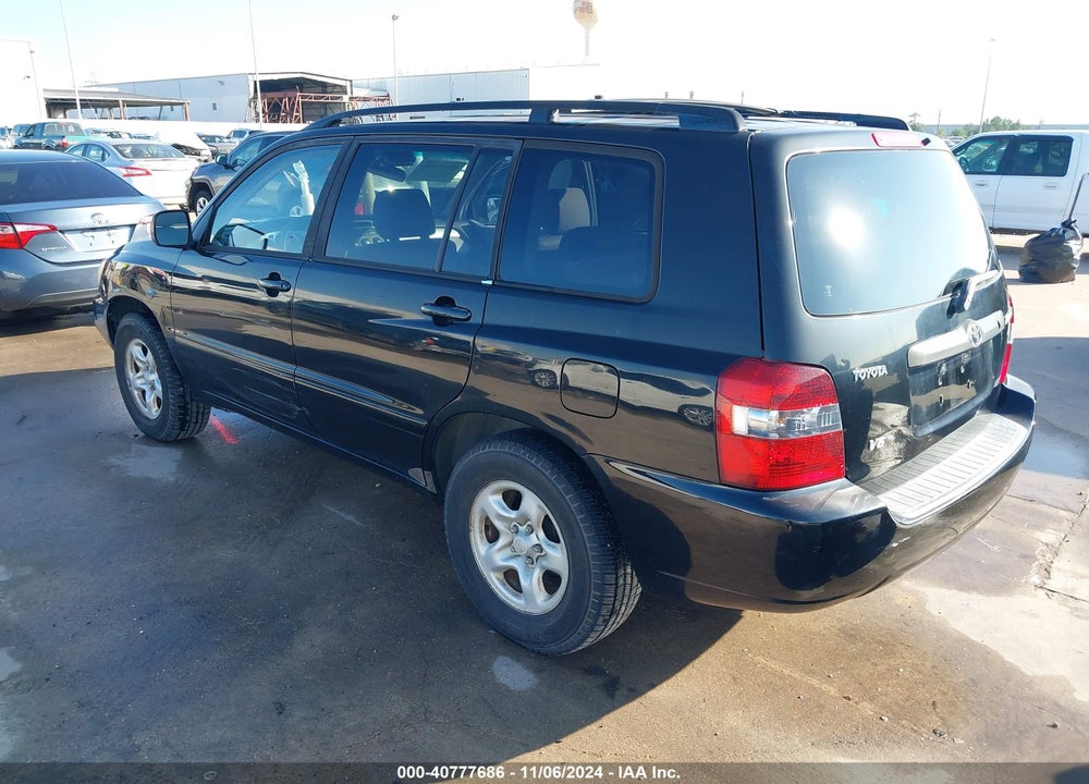 2007 TOYOTA HIGHLANDER V6 VIN: JTEDP21A270139455