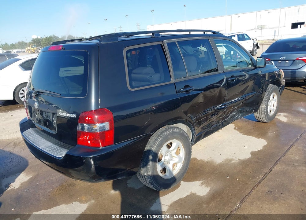 2007 TOYOTA HIGHLANDER V6 VIN: JTEDP21A270139455
