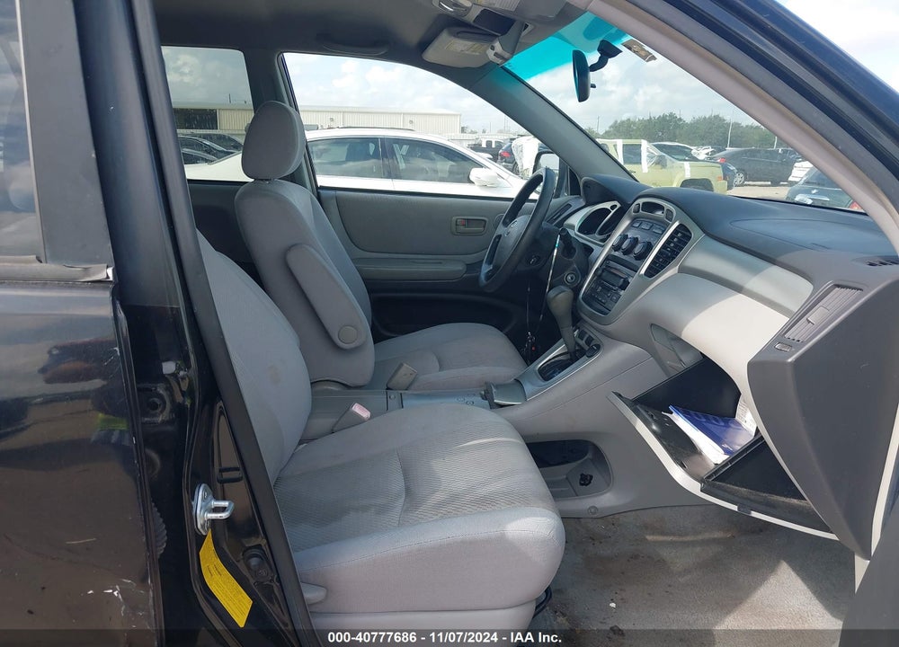 2007 TOYOTA HIGHLANDER V6 VIN: JTEDP21A270139455