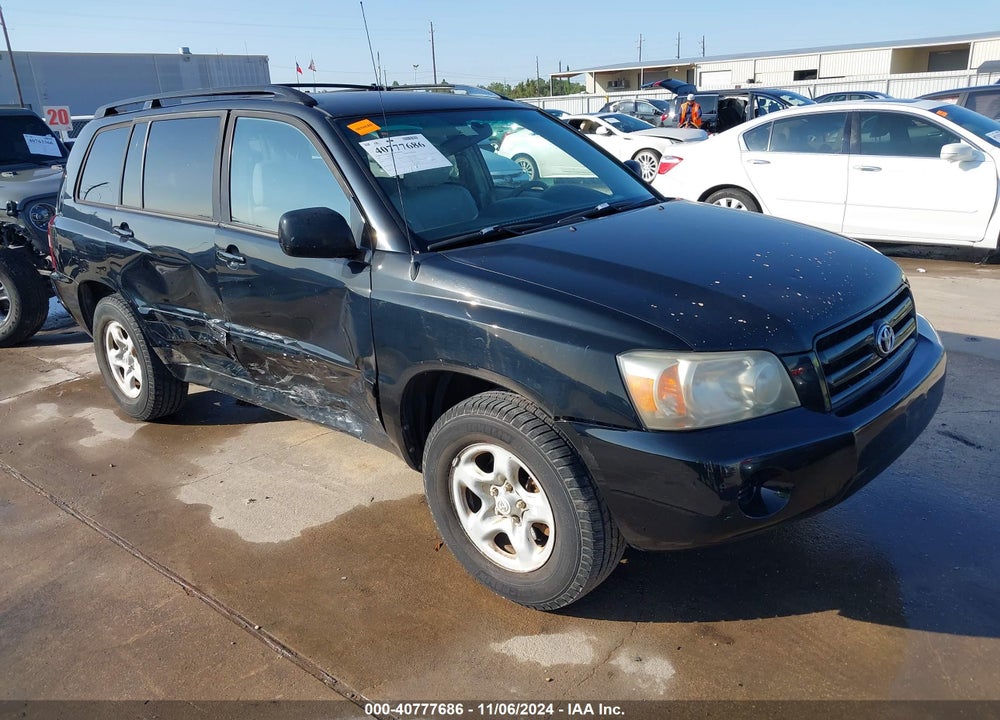 2007 TOYOTA HIGHLANDER V6 VIN: JTEDP21A270139455