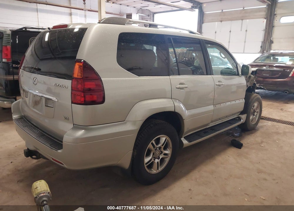2005 LEXUS GX 470 VIN: JTJBT20X750071936