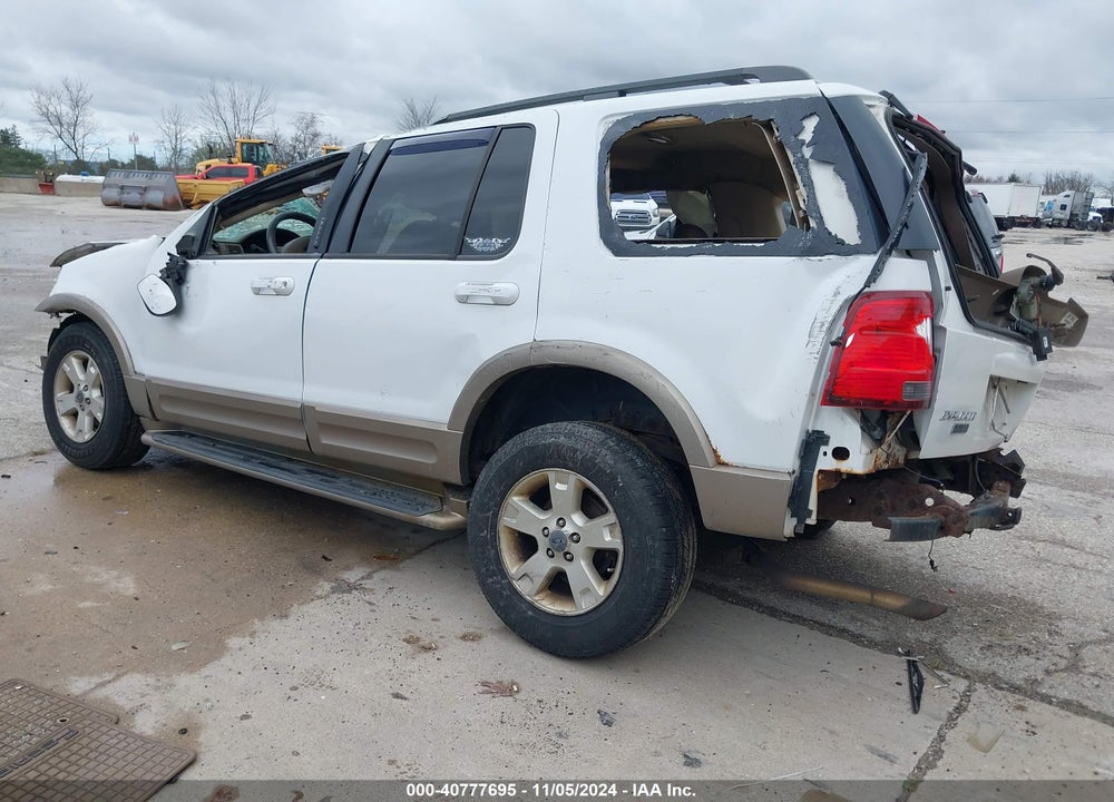 2003 FORD EXPLORER EDDIE BAUER VIN: 1FMDU74K83ZA11785