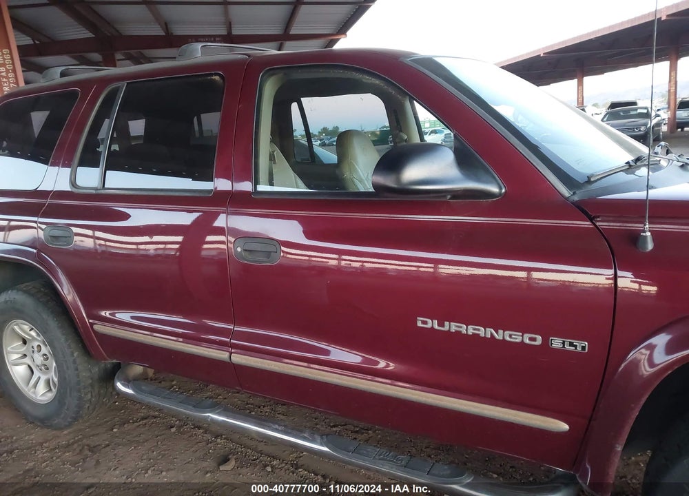 2001 DODGE DURANGO SLT VIN: 1B4HS28Z71F536533
