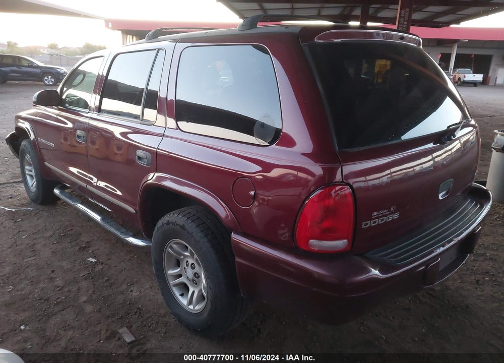 2001 DODGE DURANGO SLT VIN: 1B4HS28Z71F536533